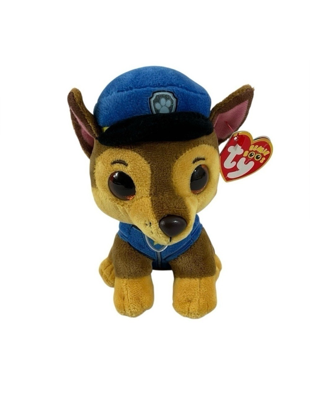 Ty Beanie Boos Paw Patrol Chase with Tags Stuffed Animal Plush Toy